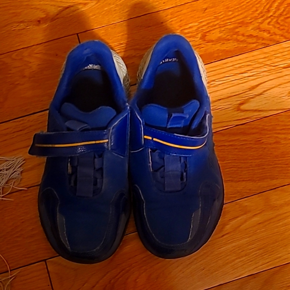 Boys Blue Adidas sneakers size 3